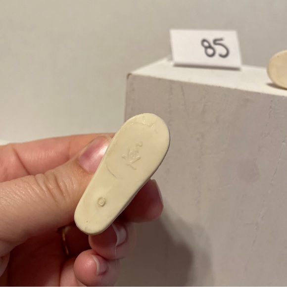 BARBIE KEN SHOES SNEAKERS OFF-WHITE CREAM HIGH-TOP TENNIS SHOES ONLY DOLL SHOES - Picture 9 of 9